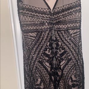 V Neck Inspired Sequins Cocktail Flapper dress. SIZE: 12-14